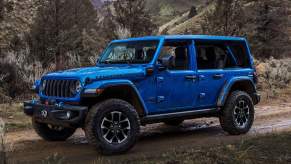 The 2024 Jeep Wrangler 4xe off-road