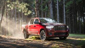 The 2025 Ram 1500 off-roading