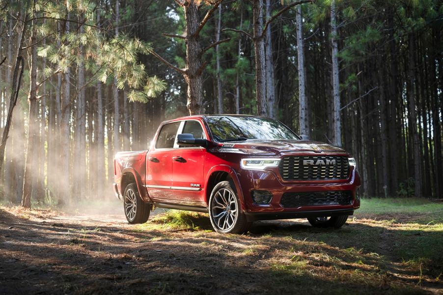 The 2025 Ram 1500 off-roading