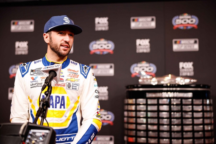 Chase Elliott at the 2024 NASCAR Media Days