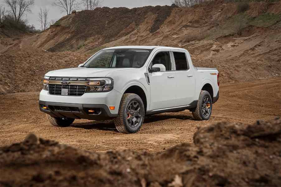 The 2024 Ford Maverick Tremor off-roading