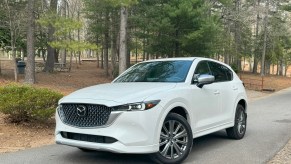 The 2024 Mazda CX-5 in a park