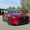 The 2024 Mazda3 Turbo parked at a nature center