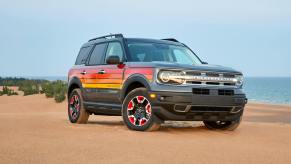 The 2024 Ford Bronco Sport is one of the best small SUVs but has a smaller rear than the Subaru Forester