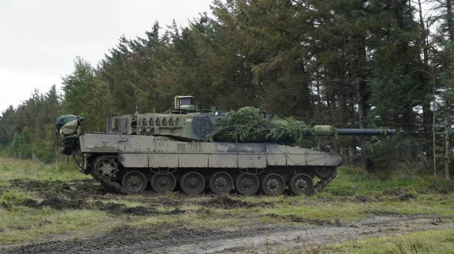 American buyers can buy a tank like this Leopard Main Battle Tank.