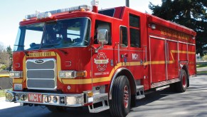 A Seattle Fire Department Mass Casualty Incident truck.