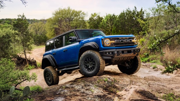 Darkness Spawns the Ford Bronco Raptor Black Appearance Package