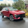 The 2024 Hyundai Kona near foliage