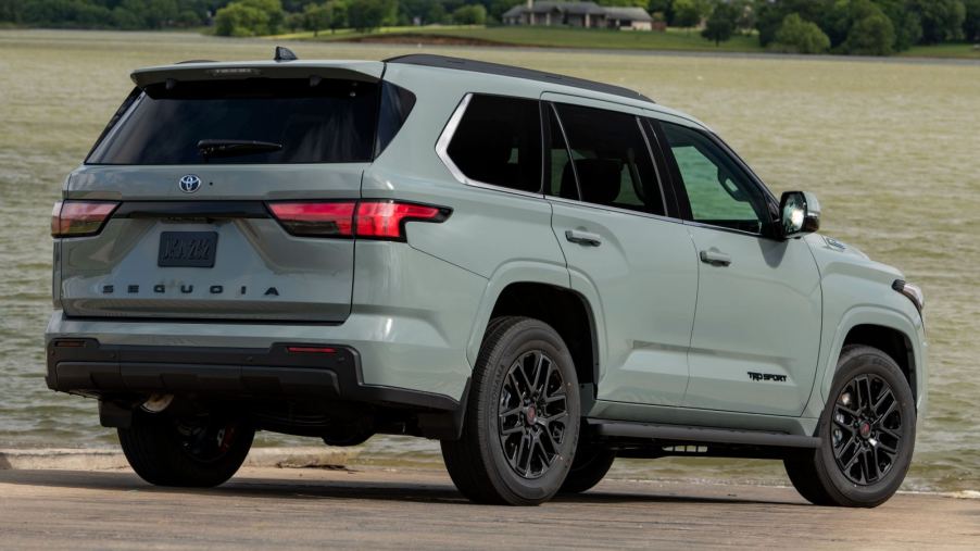 The Toyota Sequoia has struggled in sales for 2023 and 2024 but is still among the best large SUVs