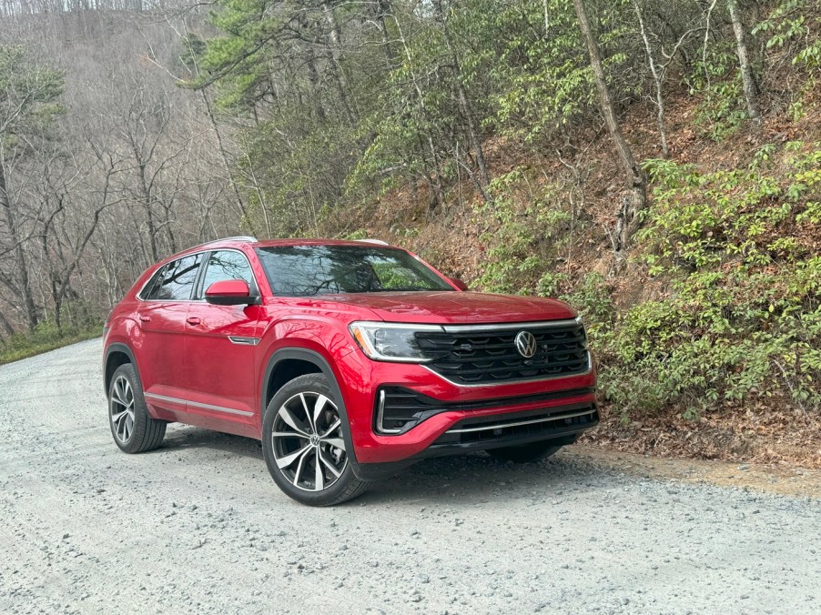 The 2024 Volkswagen Atlas Cross Sport off-roading