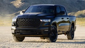 The 2025 Ram 1500 Warlock off-roading