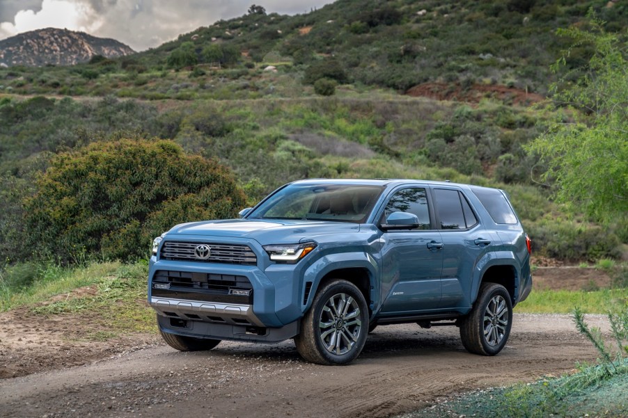 The 2025 Toyota 4Runner off-roading