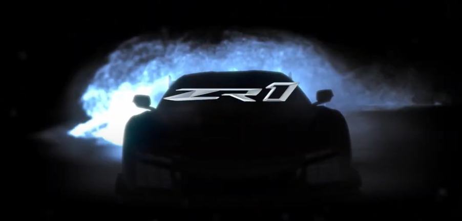 A new Corvette C8 ZR1 in a GM teaser.