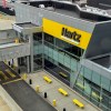 A Hertz car rental building