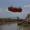 A stunt driver jumps a 1974 AMC Hornet in 'The Man with the Golden Gun'.