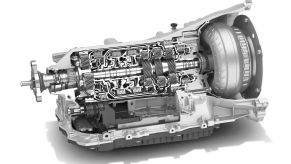 Cutaway of an automatic transmission