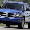 The 2011 Dodge Dakota on the road