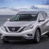 The 2015 Nissan Murano driving on the road