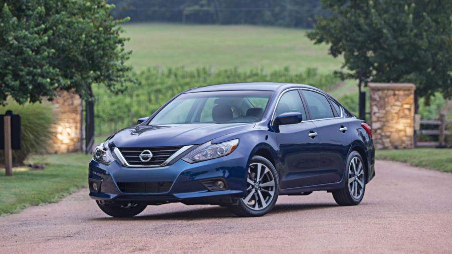 The 2016 model isn't one of the best used Nissan Altima models because of it's continuously variable transmission. The same is true for the used 2014 Infiniti QX60 and the Nissan Pathfinder as CVT cars can have issues