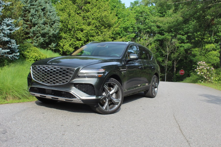 The 2024 Genesis GV80 on a sunny day