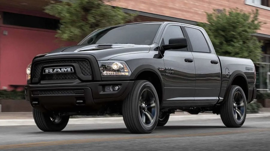 The 2024 Ram 1500 Classic in the city