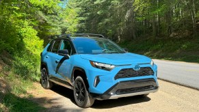 The 2024 Toyota RAV4 Hybrid off-roading