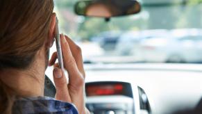 A driver on a phone call is one of the reasons many states are banning cell phones for drivers.