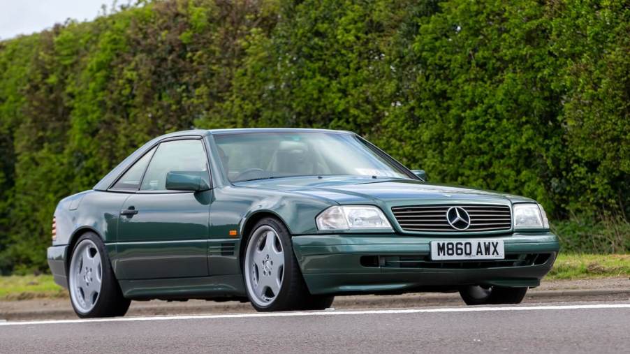 Reddit car folks are hunting for cars like this R129 Mercedes-Benz SL for around $5,000.