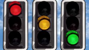 Using red lights instead of road signs may not be as safe as some think