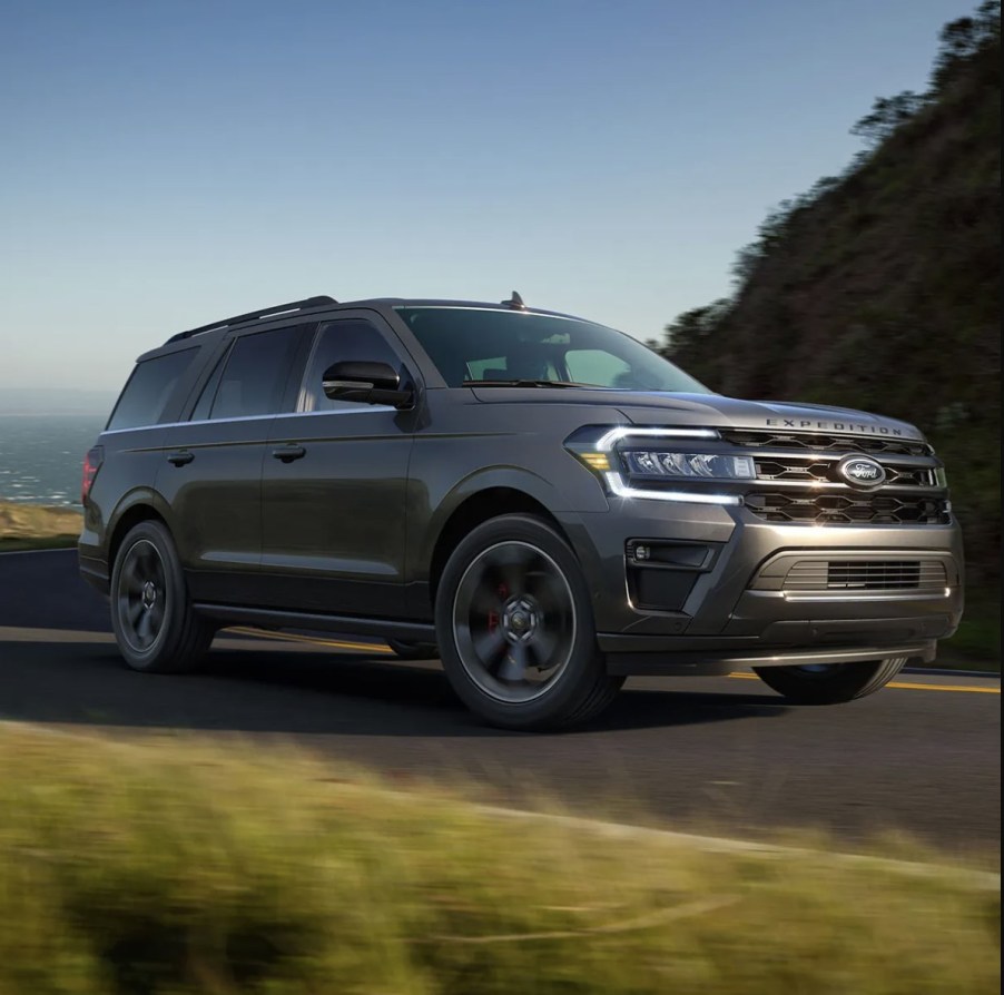 The 2024 Ford Expedition on the road