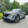 The 2024 Nissan Ariya by foliage