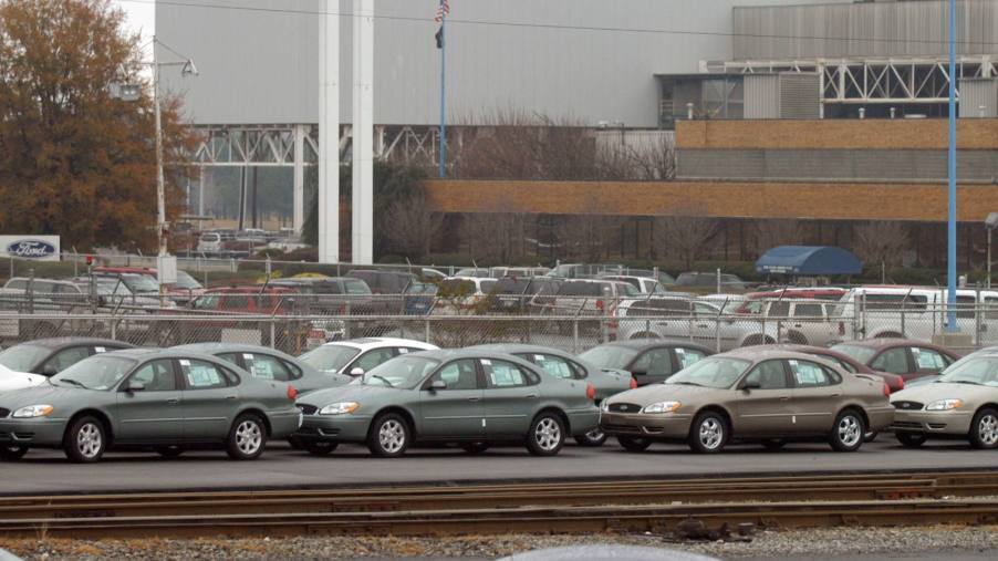 A used car dealership in Tennessee recently sold a person's 2005 Ford Taurus when she brought it for repairs.