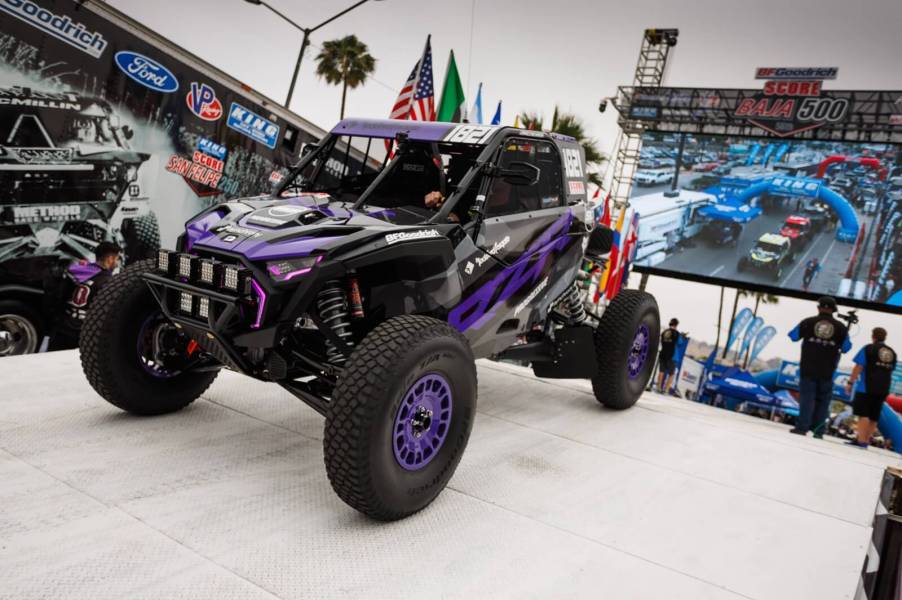 Cayden MacCachren's winning car at the SCORE Baja 500.