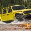 The 2024 Jeep Gladiator fording water