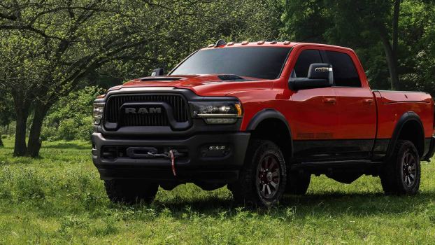 The 2024 Ram 2500 off-roading