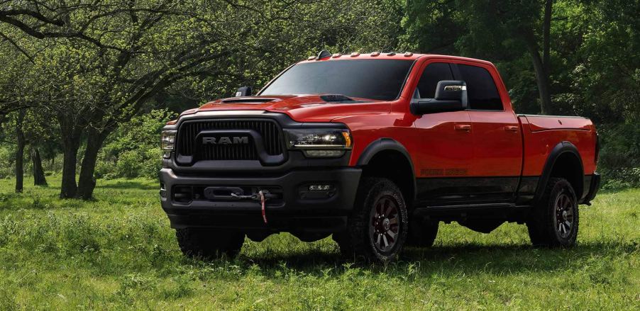 The 2024 Ram 2500 off-roading