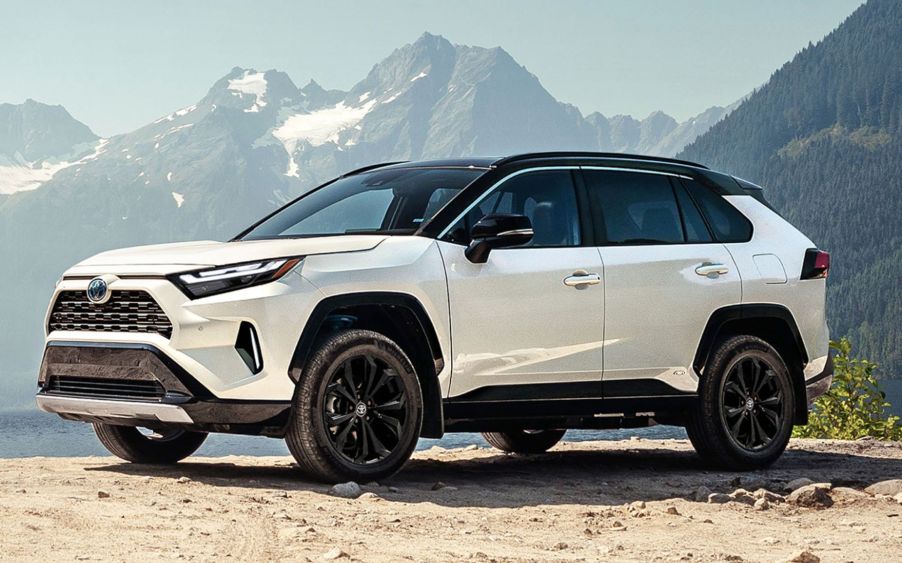 The 2024 Toyota RAV4 off-roading