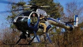 Police helicopters like this ASU unit are vital law enforcement tools.