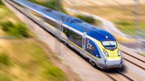 A Eurostar like this one is a solid train trip option in Europe.