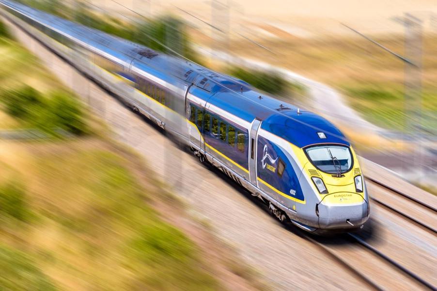 A Eurostar like this one is a solid train trip option in Europe.