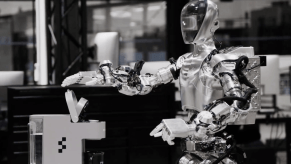 The BMW humanoid robot making coffee