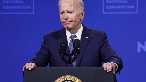 President Joe Biden, a former vice president and Chevrolet Corvette owner, takes the stage.