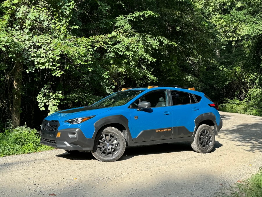 The 2024 Subaru Crosstrek Wilderness off-roading