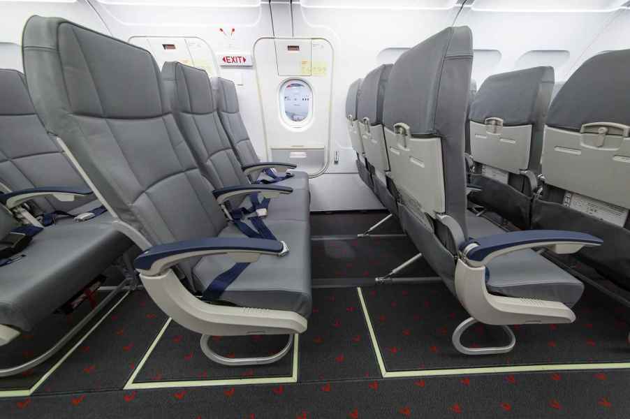 Airplane seats in 2024 Southwest Airlines announced it will move to assigned passenger seating