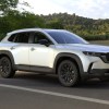 The 2024 Mazda CX-50 on the road