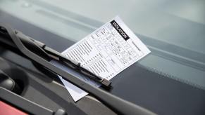 Parking tickets like this can result in an arrest warrant.