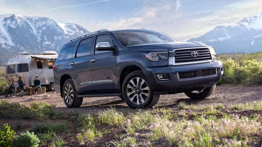 The 201 Toyota Sequoia off-roading