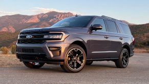 The 2022 Ford Expedition off-roading