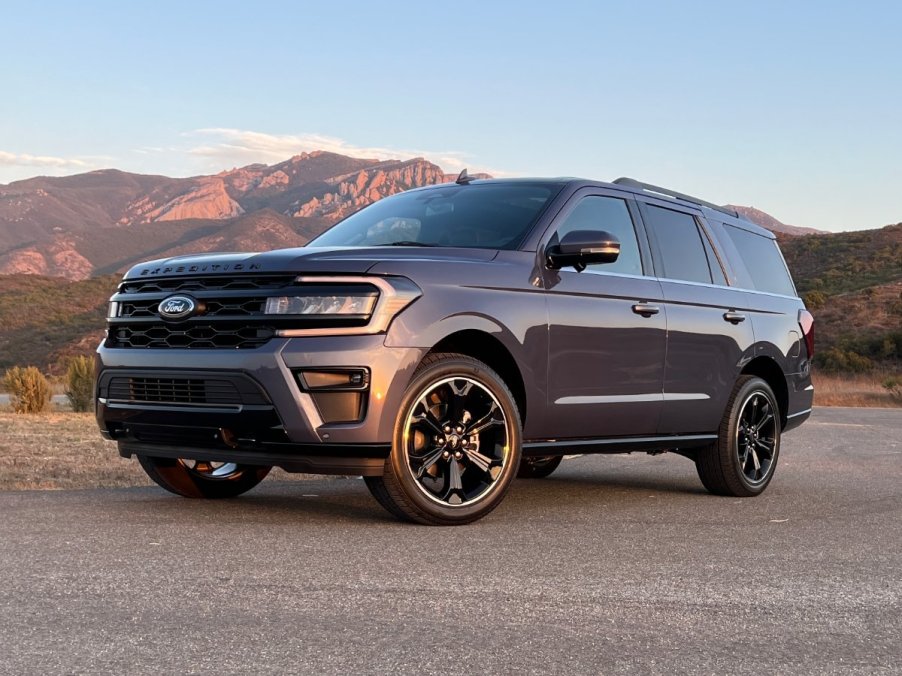 The 2022 Ford Expedition off-roading