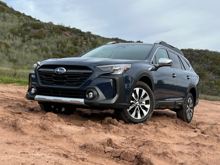 The 2023 Subaru Outback off-roading